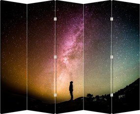 Paraván - égbolt tele csillagokkal (210x170 cm)