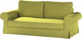 Dekoria Backabro 3 személyes kinyitható kanapé huzat Ikea zöld