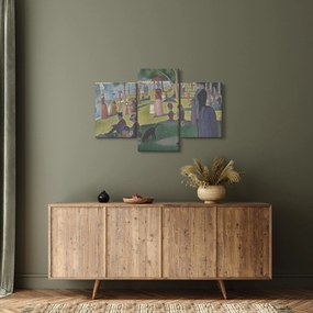 Kép - Georges Seurat, A Sunday on La Grande Jatte, reprodukciók (90x60 cm)