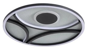 Searchlight 82100-39BK - ZENDISC LED dimmelhető mennyezeti lámpa LED/20W/230V 3000K átm. 39 cm