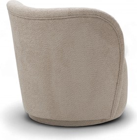 Soya relax fotel - bézs bouclé Catch Me 02