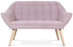 Kétszemélyes Kanapé, Rózsaszín Szövet. AK-322 PINK2