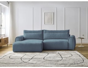 Kék sarokkanapé Aden – Bobochic Paris