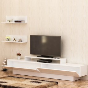 TV asztal Lucca Fehér