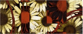 Virágok képe (120x50 cm)