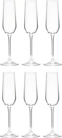 SANTE kristályüveg pezsgőspohár 180ml, 6 db-os készlet