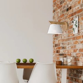 Fali lámpa ANTONIO 1xE14/40W/230V tölgy