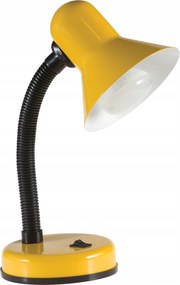 Asztali lámpa Vicces sárga E27 max 40W kapcsolóval