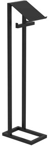 Luminex WC-papír tartó 71x20 cm fekete LU9885