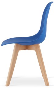 Kék KITO szék bükkfa lábakkal
