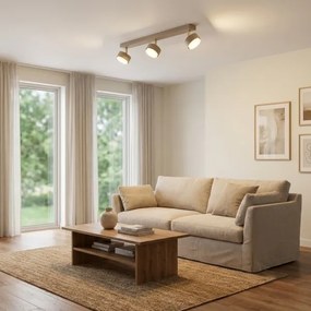 Brilagi - LED spotlámpa MONO 3xGX53/12W/230V bézs