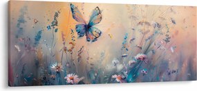 Kép - Rét pillangóval II (120x50 cm)