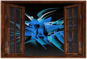 Poszterek 60x40 Tüskés absztrakt