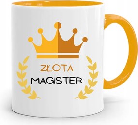 Mester Bögre Sárga Születésnapi Ajándék fényképes nyomtatással