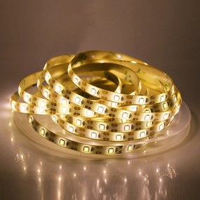 3m elemes LED szalag, öntapadós, meleg fehér