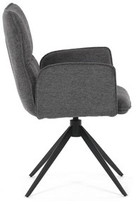 DCH-D1328 GREY2 étkezőszék szett, 2 db