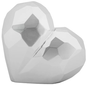 Szívváza ezüst 19x9x18cm