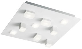 Mennyezeti lámpa, fehér, 3000K melegfehér, beépített LED, 1727 lm, Redo Pixel 01-2014