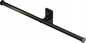 Fürdőszobai Törölközőtartó Loft Fekete 45 cm