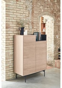 Valley világosbarna-kék szekrény - Teulat