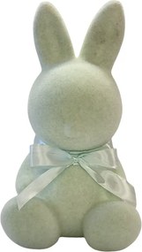 Flokkolt nyuszi 20 cm, menta