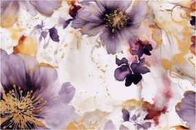 Kép - Akvarell virágok (90x60 cm)