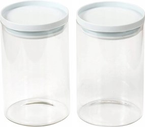 Ételtartály fedéllel800 ml-es üveg x2