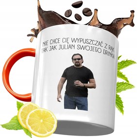 Narancssárga Bögre Fiúnak Tökéletes Ajándék fényképes nyomattal