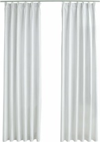 Sötétítő függöny 140 cm x 245 cm Fehér