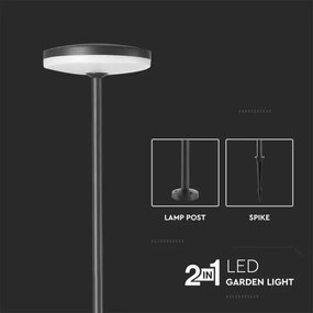 LED Kültéri lámpa LED/12W/230V 4000K IP65 antracit