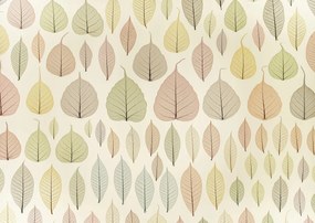 Poszter 59,4x42cm Csontváz levelek, Assaf Frank