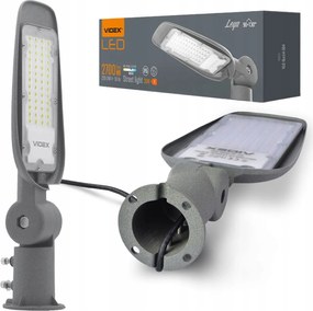 Led utcai lámpa 30W 2700lm 5000K Semleges 130° 0.14A Szürke Videx