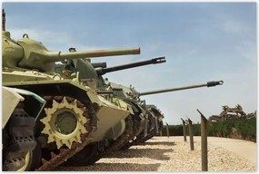 Poszterek 120x80 Régi tankok gyűjteménye