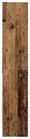 Könyvespolc Régi fa 60 x 35 x 180 cm Faanyag