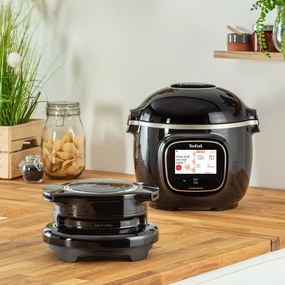 Fekete forrólevegős fritőz Cook4Me EY150830 – Tefal