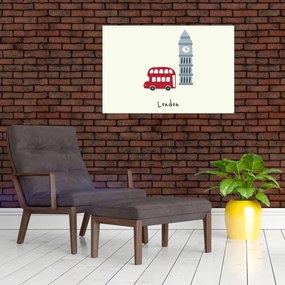 Kép - Európa városai N⁰3 (90x60 cm)