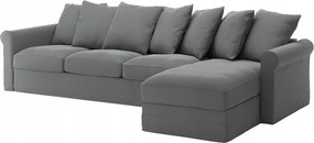Ikea Gronlid 4 személyes kanapé huzat,Ljungen sezlonnal
