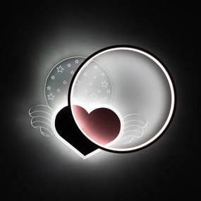 Brilagi - LED gyerekszobai mennyezeti lámpa LOVE LED/48W/230V 3000/4500/6000K rózsaszín