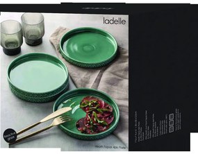 Türkiz porcelán desszertes tányér készlet 4 db-os ø 20 cm Heath Jade – Ladelle