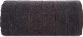 Dali törölköző 50x90 fekete frottír 500g/m2 Eurofiran