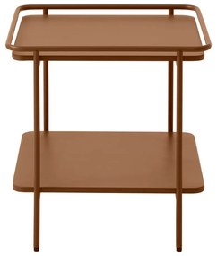 Fém tárolóasztal 45x45 cm Yuba – Unique Furniture