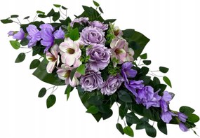 Csokor Nád Kompozíció Sír Temető Művirágok