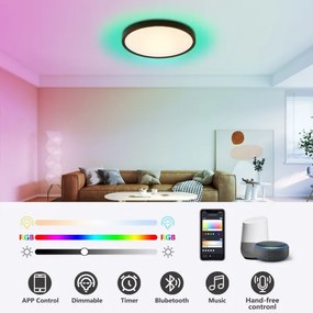 Immax NEO 07170-B60 - LED RGB Dimmelhető lámpa TUDO 65W/230V Wi-Fi Tuya + távirányító