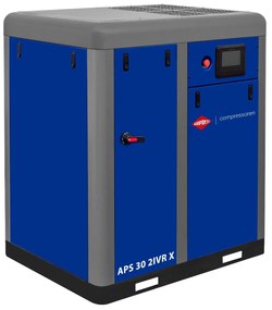 Csavarkompresszor APS 30 2IVR X 10 bar 30 LE/22 kW 1130-4100 l/min 369430-2IVR