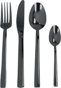 Ciara Diseno evőeszközkészlet, 16 darabos, fekete