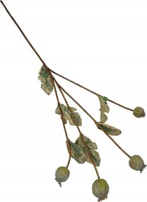 Pipacs ág 62 cm zöld