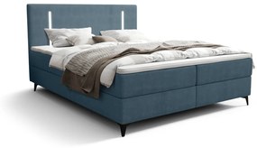 LONO comfort kárpitozott boxspring ágy, 140x200, curio 74