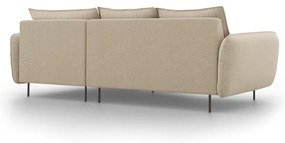 Vienna bézs sarokkanapé, jobb oldali - Cosmopolitan Design