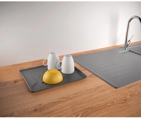 Aquatexplus Lava antracitszürke rozsdamentes edénycsepegtető - Metaltex