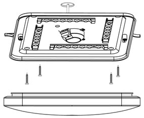 Eglo 97882 - LED Mennyezeti lámpa FRANIA-S LED/17,3W/230V